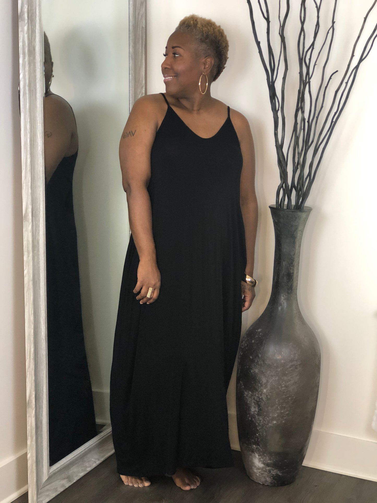 Harem Cami Maxi Dress