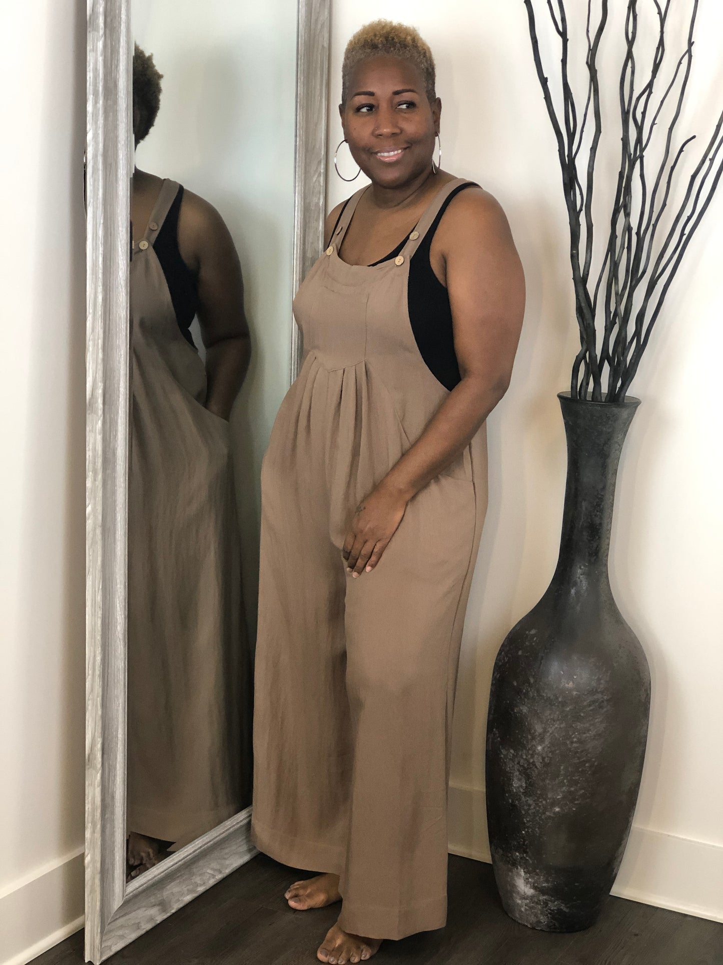 Mocha Jumpsuit
