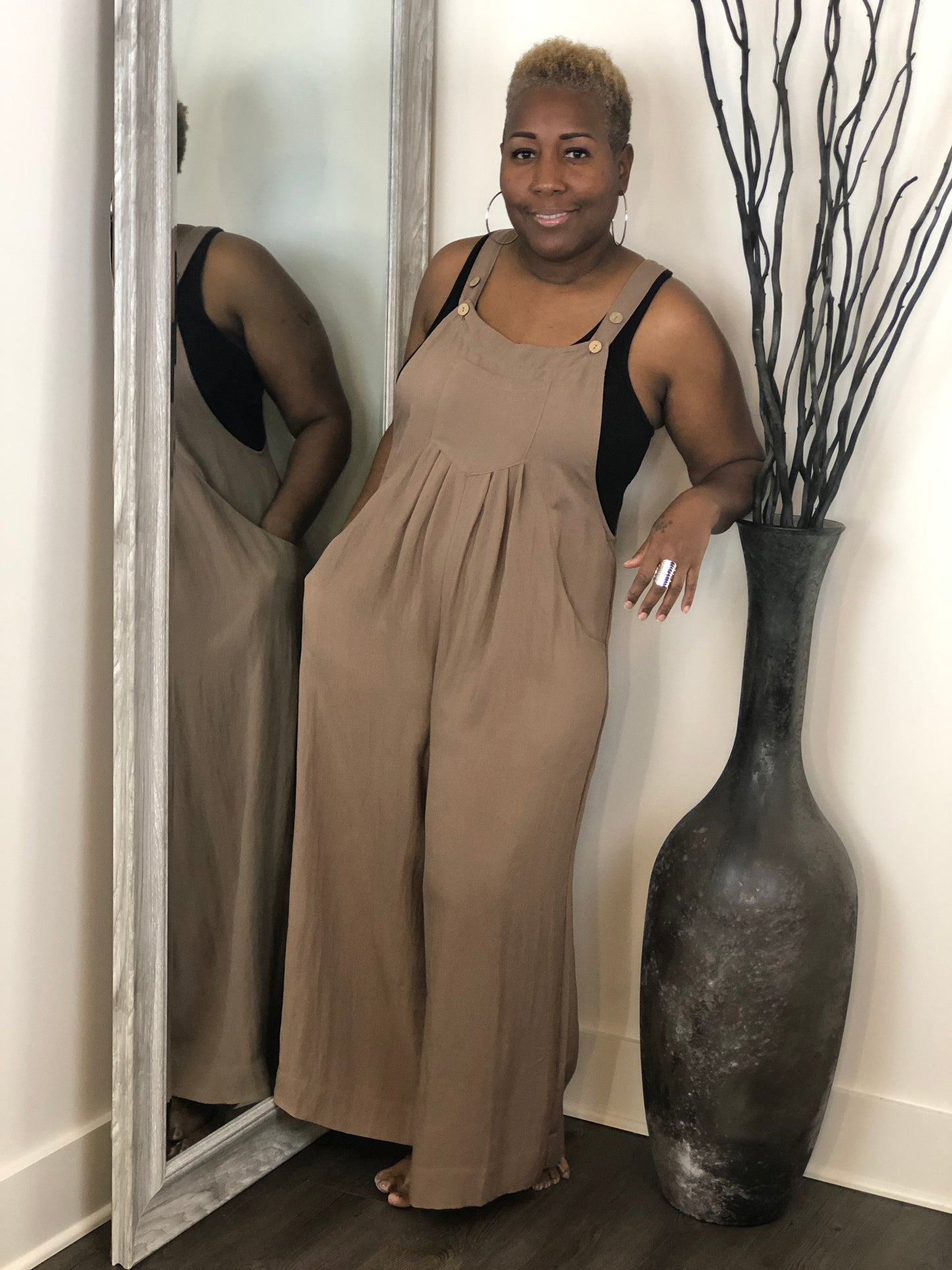 Mocha Jumpsuit