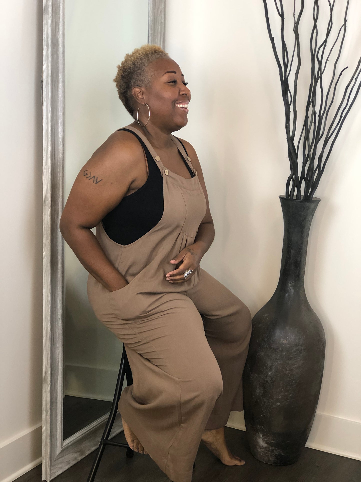 Mocha Jumpsuit