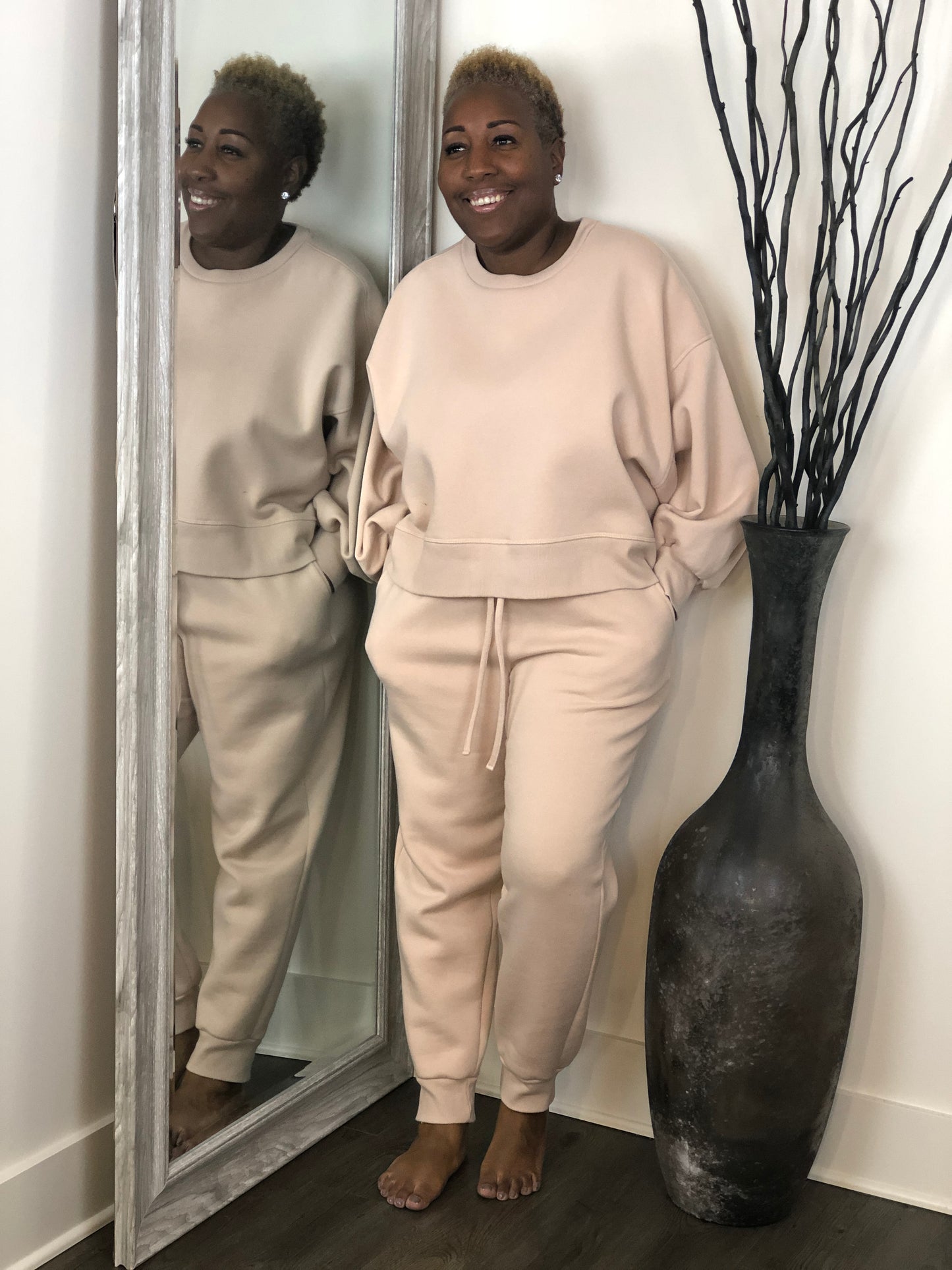 Dusty Blush Sweatsuit