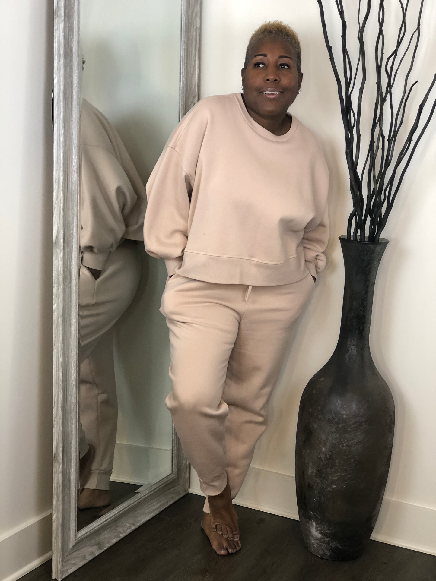 Dusty Blush Sweatsuit