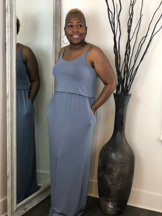 Layered Maxi Dress