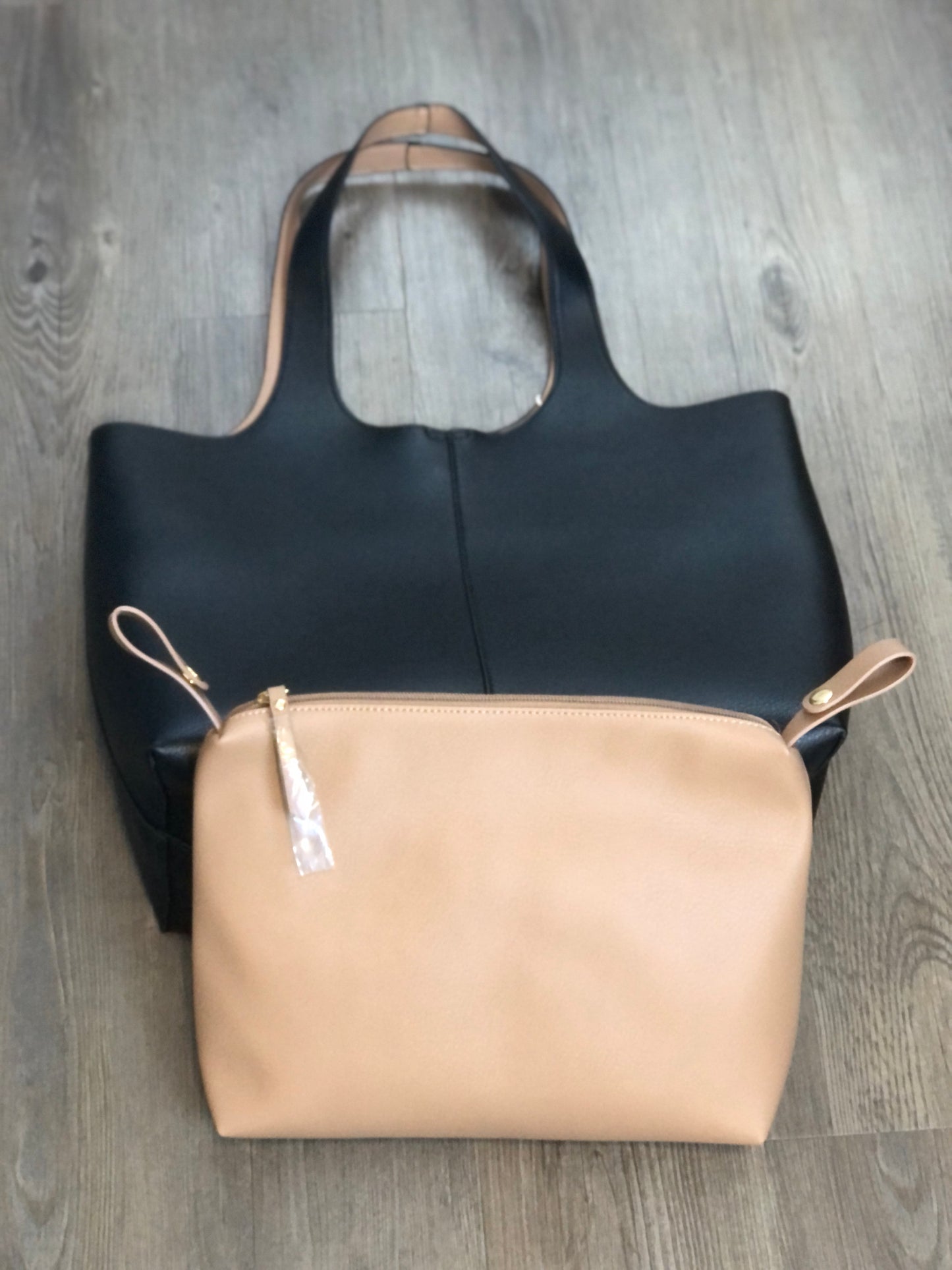 Black Shoulder Tote